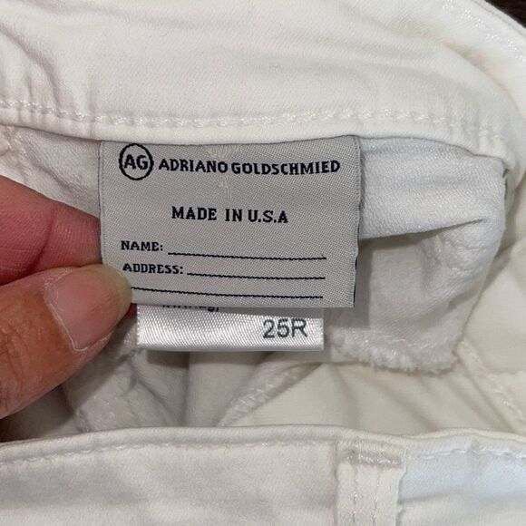 AG Adriano Goldschmied Women's The Legging Ankle Super Skinny Pants Jeans 25R Wh - Picture 7 of 11